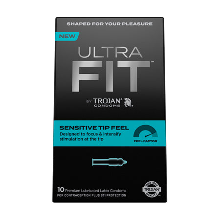 Trojan Ultrafit Sensitive Tip Feel 10ct