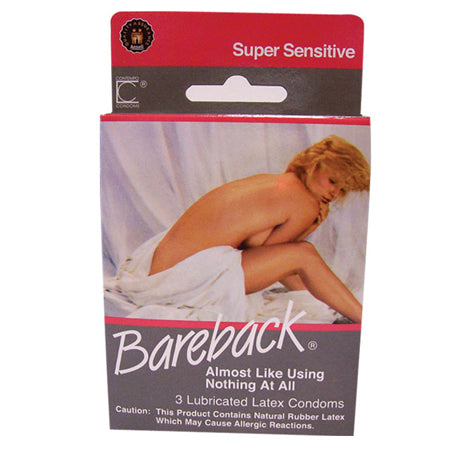 LifeStyles Bare Rider Sensitive and Thin Condom 3-pack