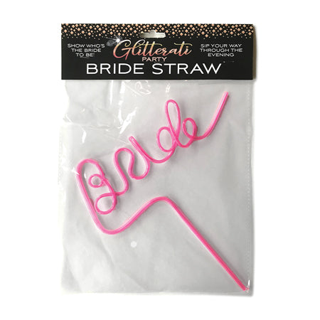 Glitterati Bride Straw