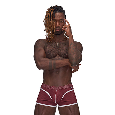 MP Sport Mesh Sport Mini Short Burgundy S