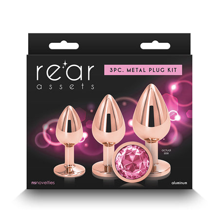 Rear Assets 3-Piece Trainer Kit Rose Gold Pink