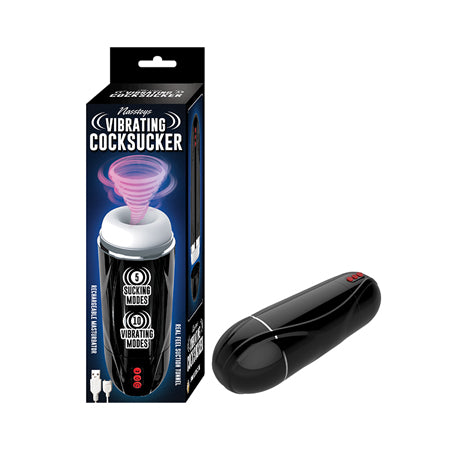 Nasstoys Vibrating Cocksucker Black