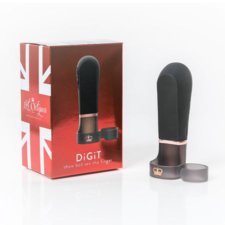 Hot Octopuss DiGiT Rechargeable Finger Vibrator Black