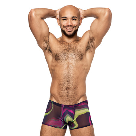 Male Power Galactic Mini Short Print M