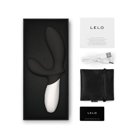 LELO LOKI Wave 2 Rechargeable Silicone Dual Stimulation Prostate Vibrator Black