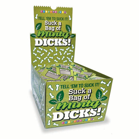 Suck a Bag of Minty Dicks 5-Pack 100-Piece Display
