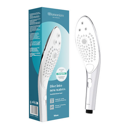 Womanizer Wave Shower Head – Innovative Water Pressure Pleasure Massager