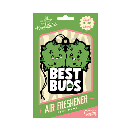 Wood Rocket Air Freshener Best Buds