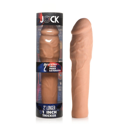 Jock Extra Thick Penis Extension Sleeve 2 in. Medium