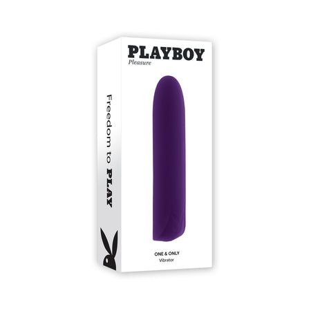 Playboy One & Only Rechargeable Silicone Bullet Vibrator Acai